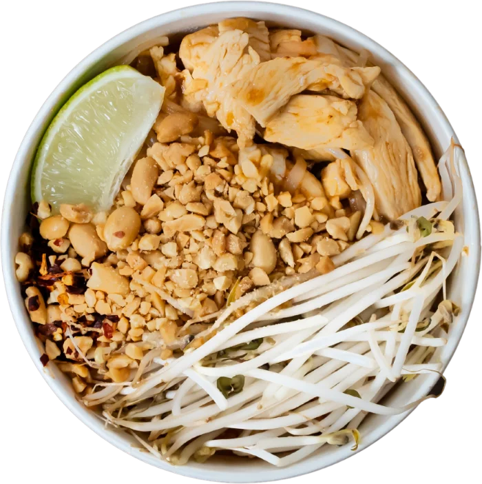 Pad Thai con Pollo