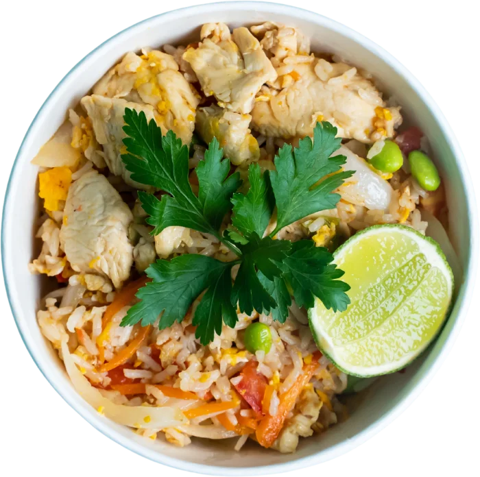 Thai Fried Rice con Pollo