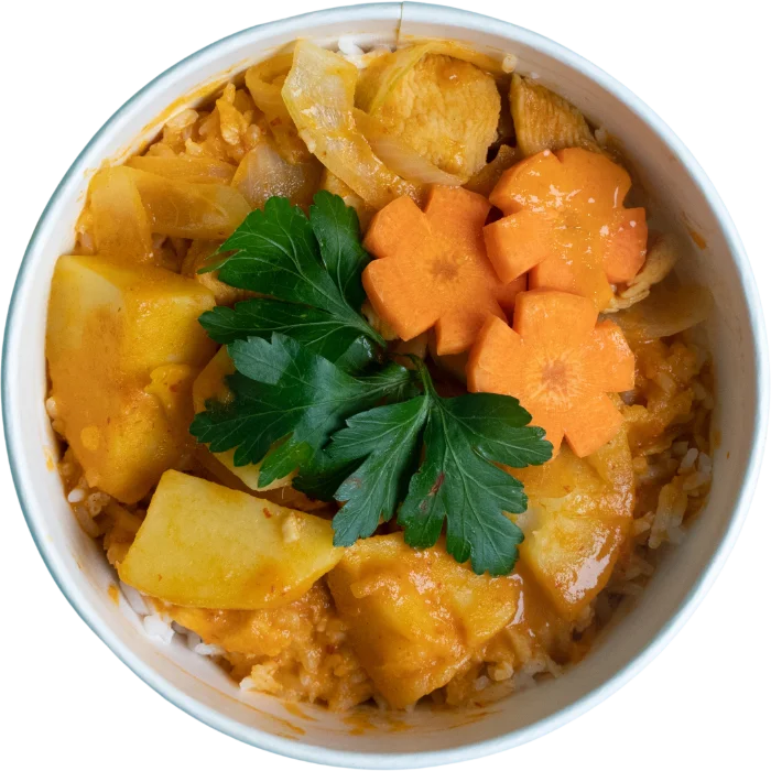 Thai Massaman Curry Rice